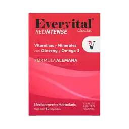 Farmacias Benavides Redintense Vitaminas y Minerales con Ginseng y Omega 3 Formula Alemana oferta