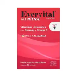 Farmacias Benavides Redintense Vitaminas y Minerales con Ginseng y Omega 3 Formula Alemana oferta