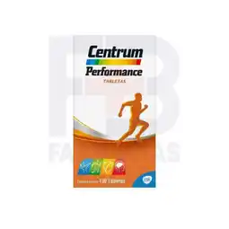 Farmacias Bazar CENTRUM PERFORMANCE 100 TABLETAS oferta