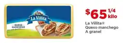 Bodega Aurrerá La Villita Queso Manchego oferta