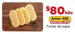 Bodega Aurrerá Tortas de papa oferta