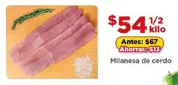 Bodega Aurrerá Milanesa de cerdo oferta