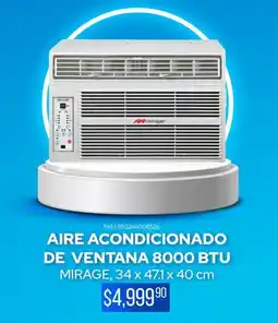 DelSol Aire acondicionado de Ventana 8000 BTU oferta