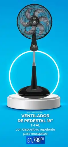 DelSol T-fal ventilador de pedestal 1VENTILADOR oferta