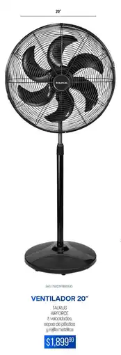 DelSol Taurus airforce ventilador 20″ oferta