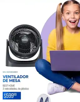 DelSol Best home ventilador de mesa oferta