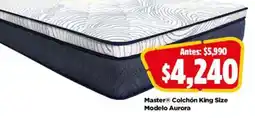 Master Colchón King Size Modelo Aurora