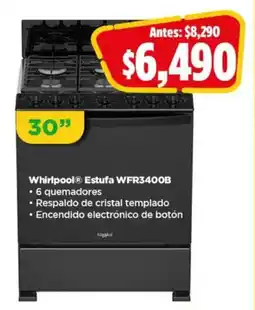 Bodega Aurrerá Whirlpool Estufa 30" oferta