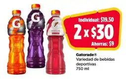 Bodega Aurrerá Gatorade oferta
