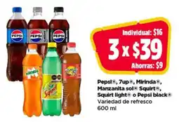 Variedad de refresco