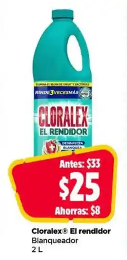 Bodega Aurrerá Cloralex El rendidor oferta