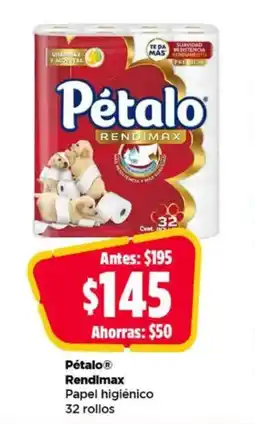 Bodega Aurrerá Pétalo Rendimax oferta