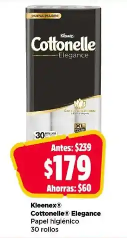 Bodega Aurrerá Kleenex Cottonelle Elegance oferta