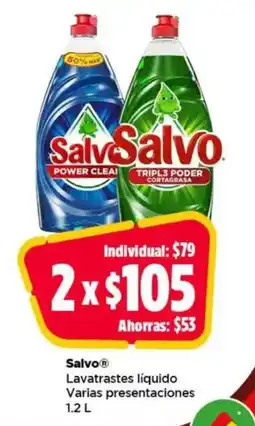 Bodega Aurrerá Salvo Lavatrastes liquido oferta