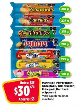 Bodega Aurrerá Variedad de galletas maxitubo oferta