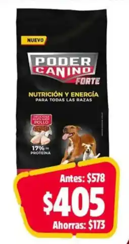 Bodega Aurrerá Poder Canino Forte Alimento para perro oferta