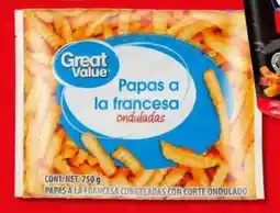 Bodega Aurrerá Great Value Papas a la Francesa onduladas oferta