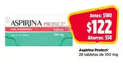 Bodega Aurrerá Aspirina Protect oferta