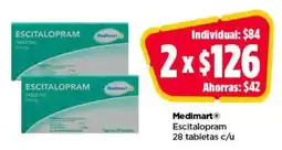 Bodega Aurrerá Medimart Escitalopram oferta