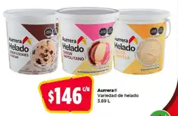 Bodega Aurrerá Aurrera Variedad de helado oferta