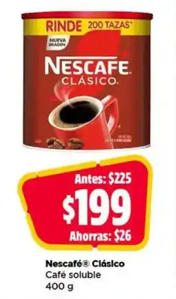 Bodega Aurrerá Nescafé Clásico oferta