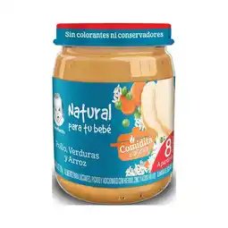 Farmacias Benavides Papilla Comidita Casera Pollo, Verduras y Arroz Etapa 3 Natural oferta