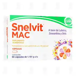 Farmacias Guadalajara Snelvit MAC 1.161 gr, 60 Cápsulas oferta