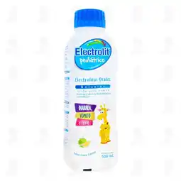 Farmacias Guadalajara Electrolitos Orales Electrolit Pediátrico Sabor Lima-Limón, 500 ml oferta