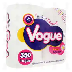 Farmacias Guadalajara Papel Higiénico Vogue, 4 pzas oferta