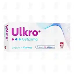 Farmacias Guadalajara Ulkro 400 mg, 10 Cápsulas oferta