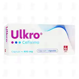 Farmacias Guadalajara Ulkro 400 mg, 6 Cápsulas oferta