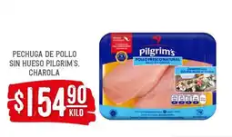 Soriana Híper PECHUGA DE POLLO SIN HUESO PILGRIM'S, CHAROLA oferta