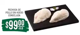 Soriana Súper PECHUGA DE POLLO SIN HUESO CONGELADA oferta