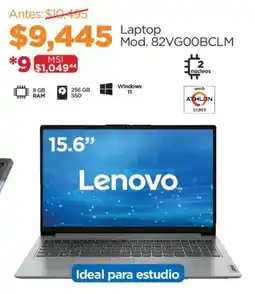 Chedraui Lenovo Laptop 15.6" oferta