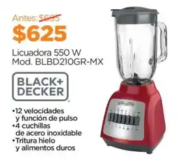 Chedraui Hamilton Beach Licuadora 550 W oferta