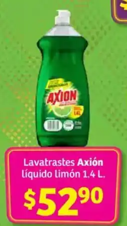 Soriana Súper Axión lavatrastes líquido limón oferta