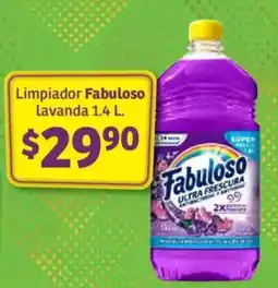 Soriana Súper Fabuloso limpiador lavanda oferta
