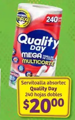 Quality day servitoalla absortec