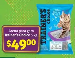 Soriana Súper Trainer's choice arena para gato oferta
