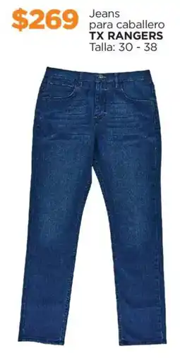 Chedraui Jeans para caballero oferta