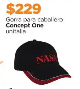 Chedraui Concept one gorra para caballero unitalla oferta