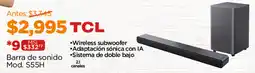 Chedraui Tcl barra de sonido oferta
