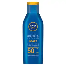 Farmacias YZA NIVEA SUN Protector Solar Corporal Protect & Refresh FPS50 200 ml oferta
