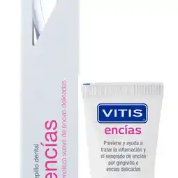 Farmacias YZA Vitis Cepillo Dental Encias 1 Pz oferta