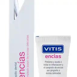 Farmacias YZA Vitis Cepillo Dental Encias 1 Pz oferta