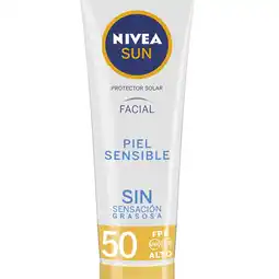 Farmacias YZA NIVEA SUN SENSITIVE PIEL SENSIBLE 50ML oferta