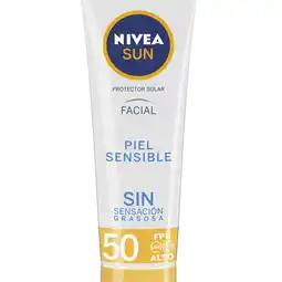 Farmacias YZA NIVEA SUN SENSITIVE PIEL SENSIBLE 50ML oferta