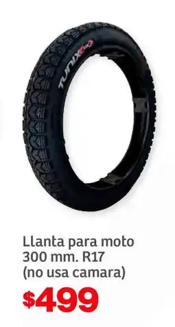 Soriana Híper Llanta para moto oferta