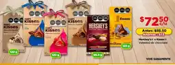Bodega Aurrerá Hershey's o kisses variedad de chocolate oferta