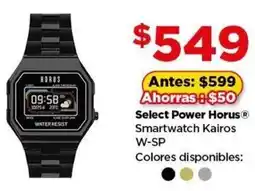 Bodega Aurrerá Select power horus smartwatch kairos oferta
